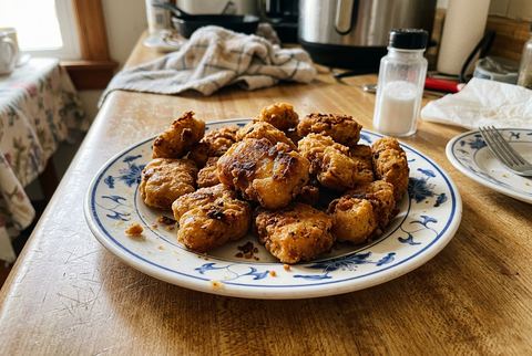 Air Fryer Catfish Nuggets