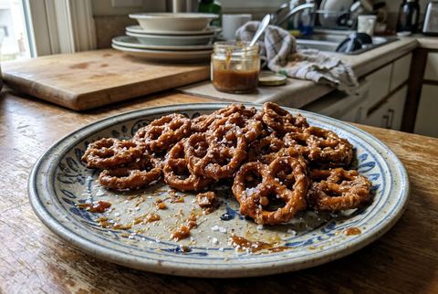 Butter Toffee Pretzels