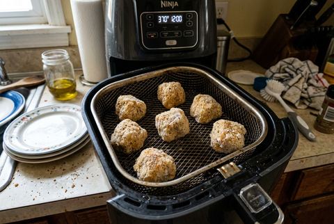 Frozen Arancini in the Air Fryer