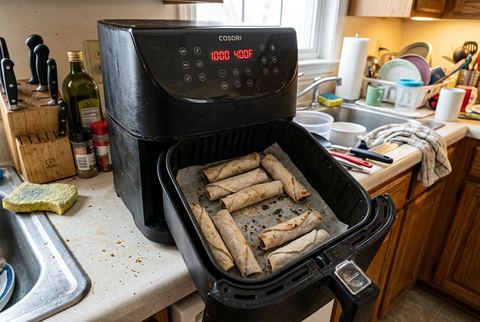 Frozen Taquitos in the Air Fryer