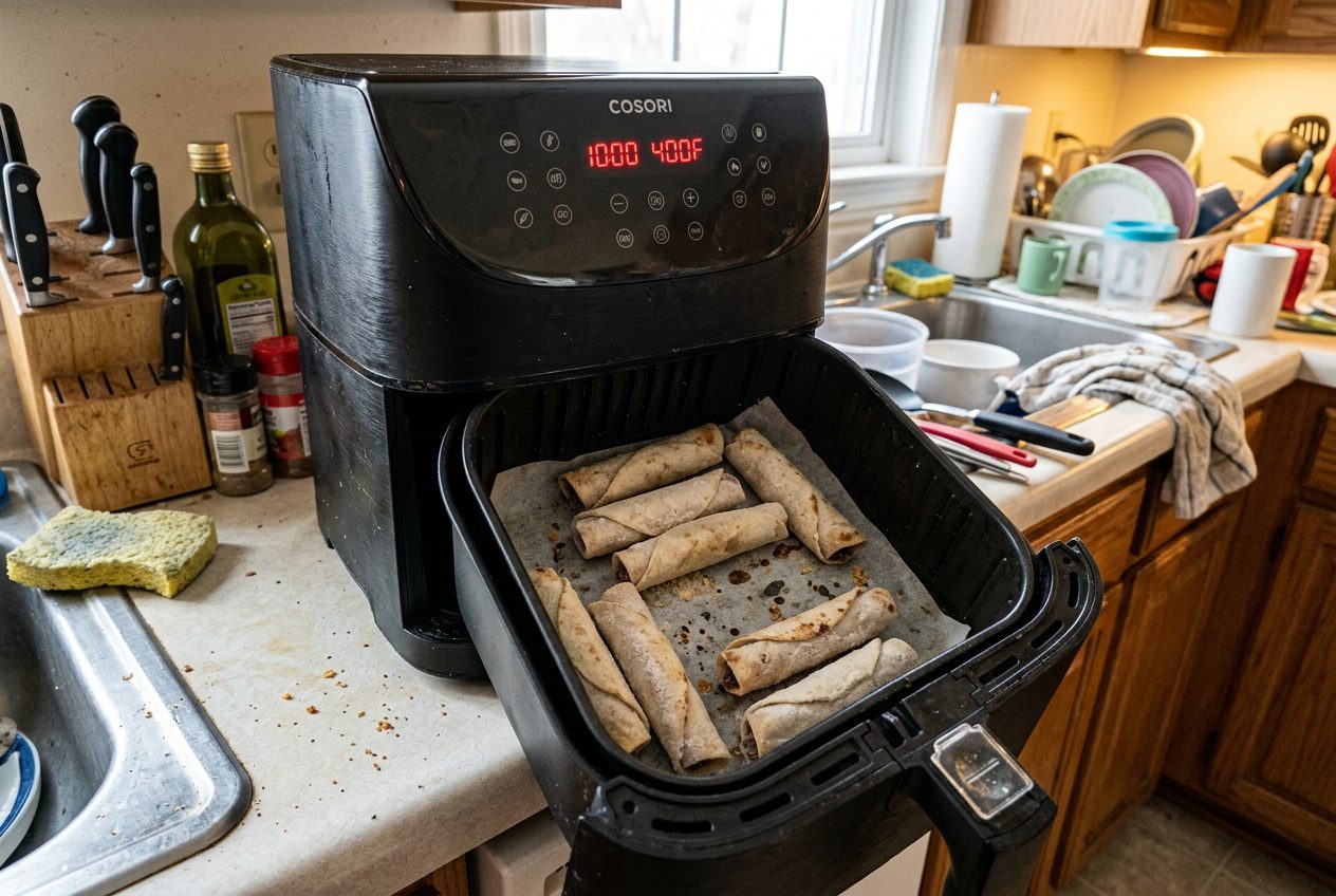 Frozen Taquitos in the Air Fryer
