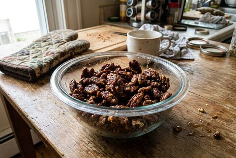 Honey-Roasted Pecans