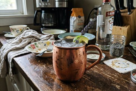 Lavender Moscow Mule
