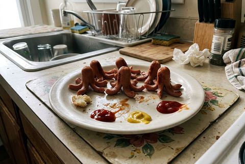 Octopus Hot Dogs