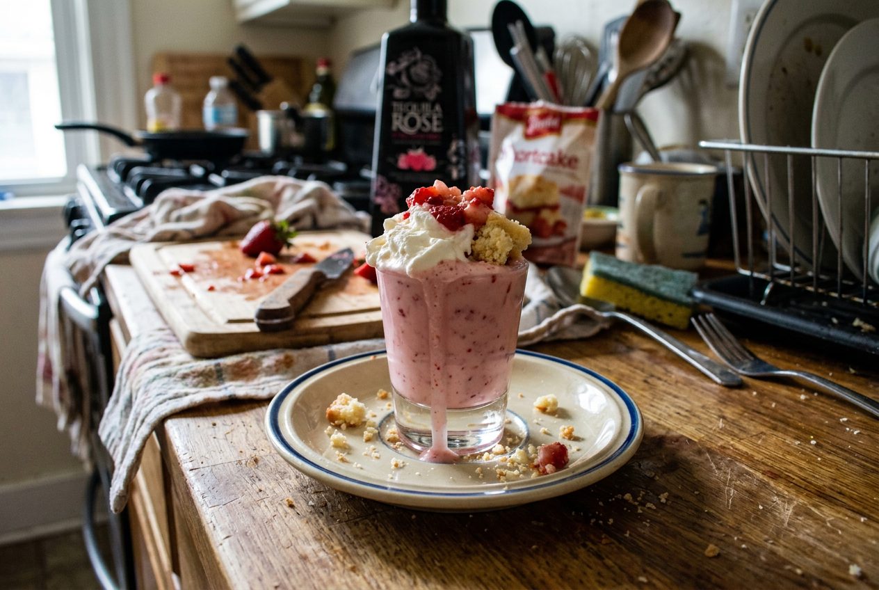 Tequila Rose Strawberry Shortcake Shot