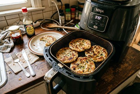 Trader Joe's Scallion Pancakes in the Air Fryer