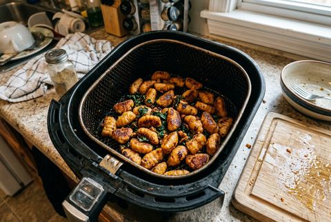 Trader Joe's Sweet Potato Gnocchi in the Air Fryer