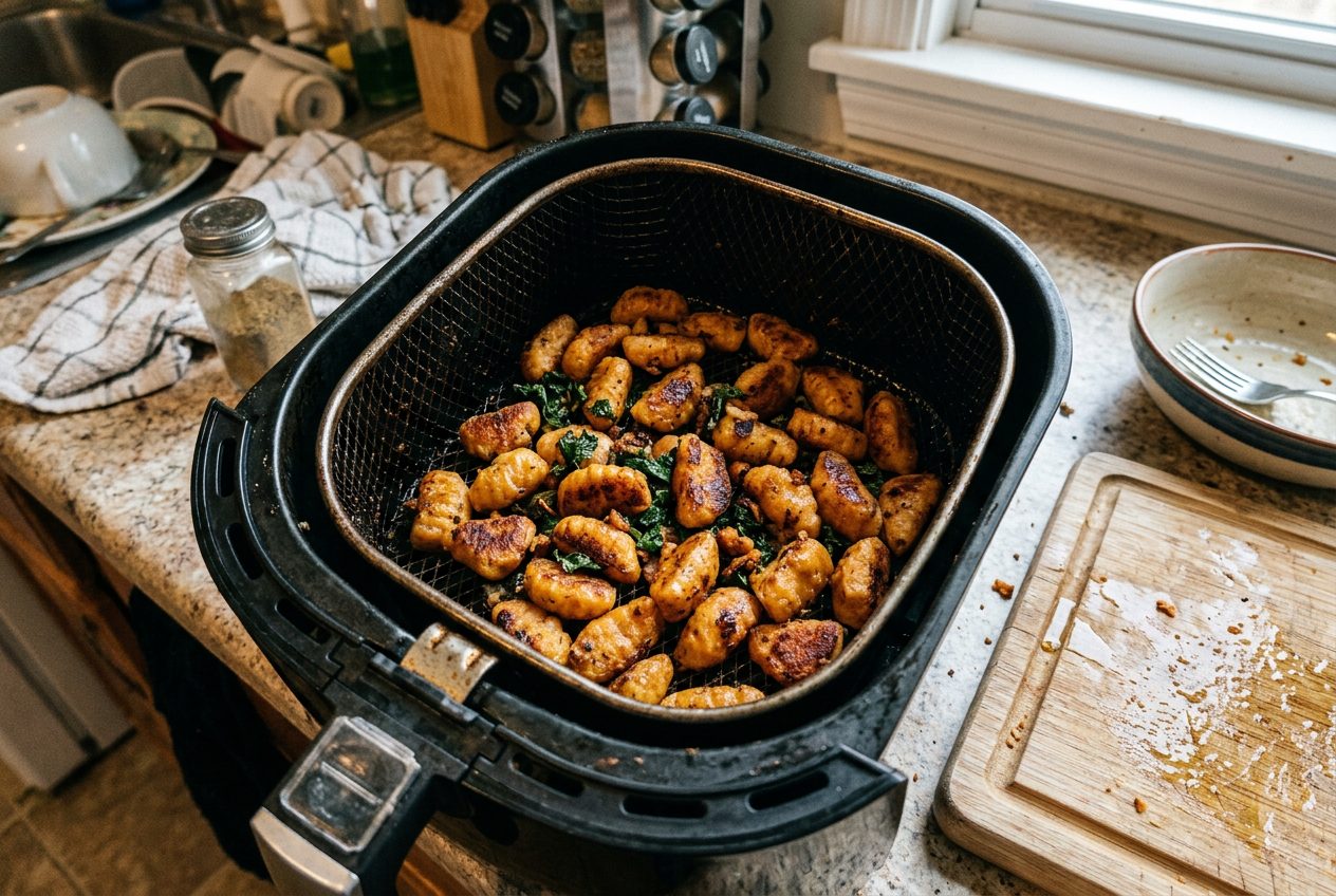 Trader Joe's Sweet Potato Gnocchi in the Air Fryer